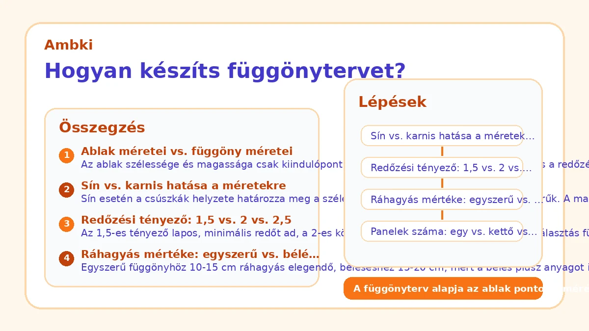 Hogyan készíts függönytervet?