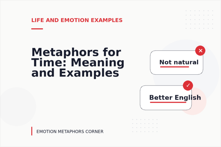 Metaphors for Time: Meaning and Examples Metaphors for Time: Meaning and Examples