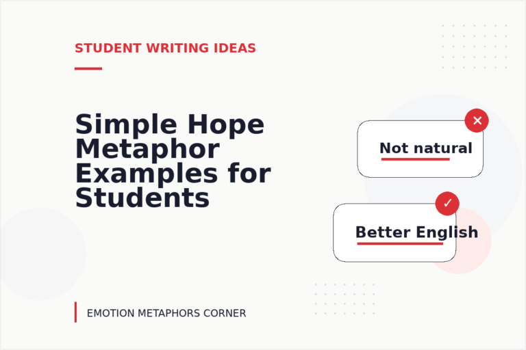 Simple Hope Metaphor Examples for Students