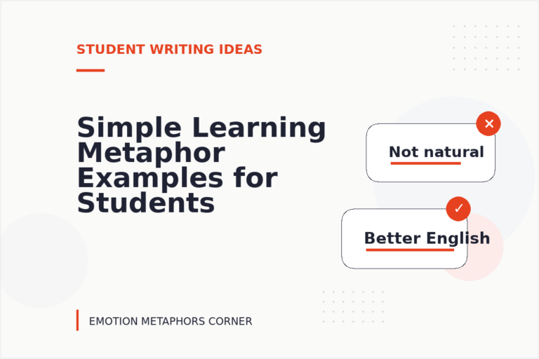 Simple Learning Metaphor Examples for Students