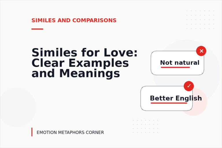 Similes for Love: Clear Examples and Meanings