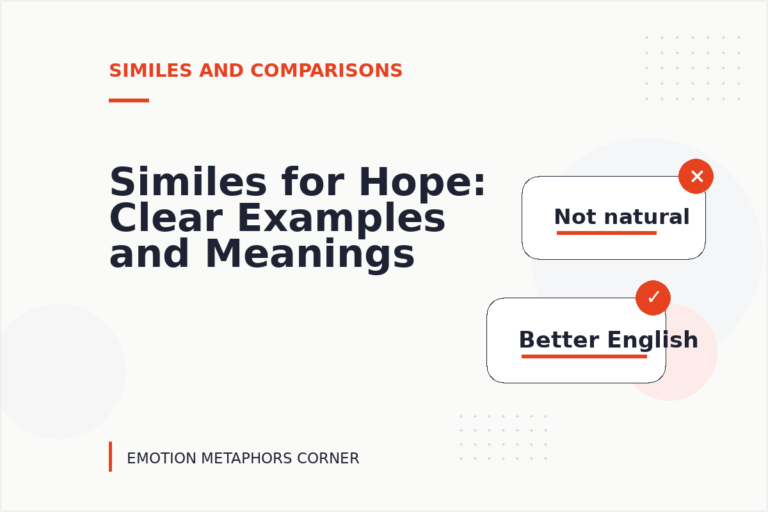 Similes for Hope: Clear Examples and Meanings