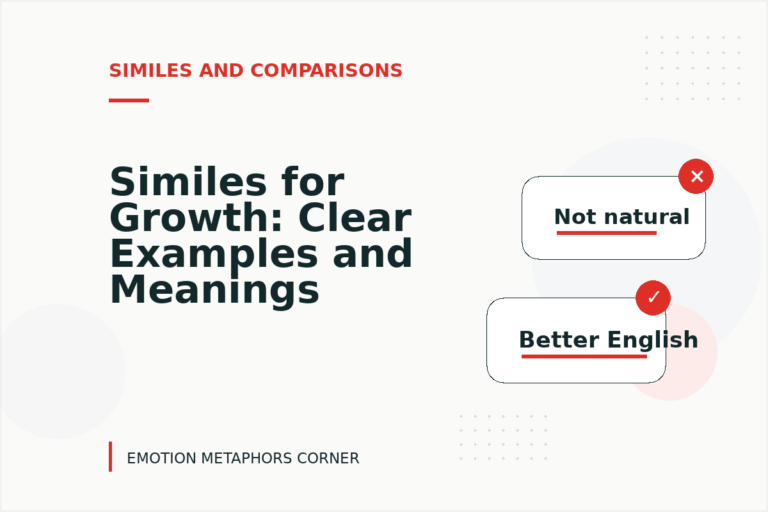 Similes for Growth: Clear Examples and Meanings