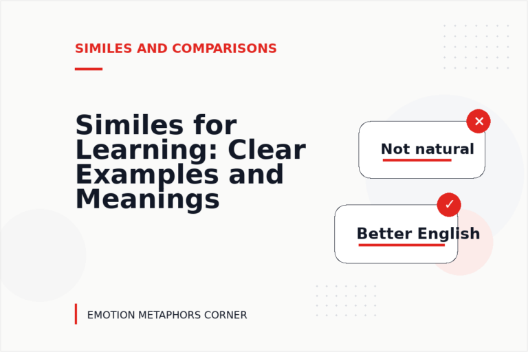 Similes for Learning: Clear Examples and Meanings Similes for Learning: Clear Examples and Meanings