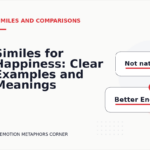 Similes for Happiness: Clear Examples and Meanings