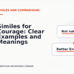 Similes for Courage: Clear Examples and Meanings